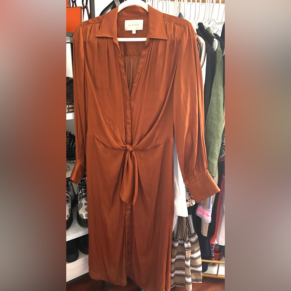 Brochu Walker silk dress